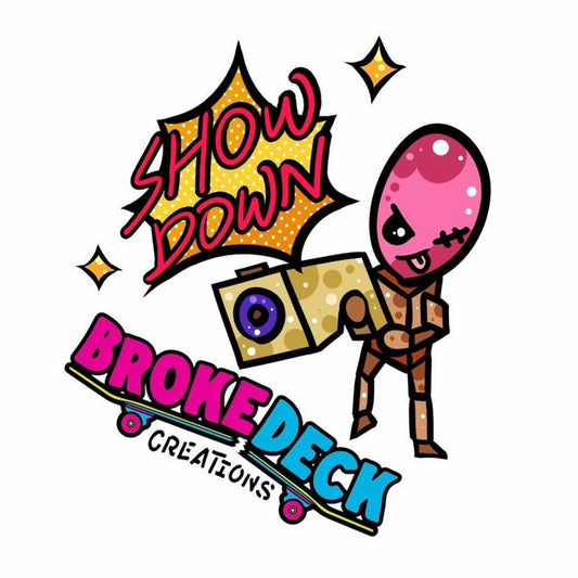 SHOWDOWN WOODBOTS HOLOGRAPHIC STICKERS