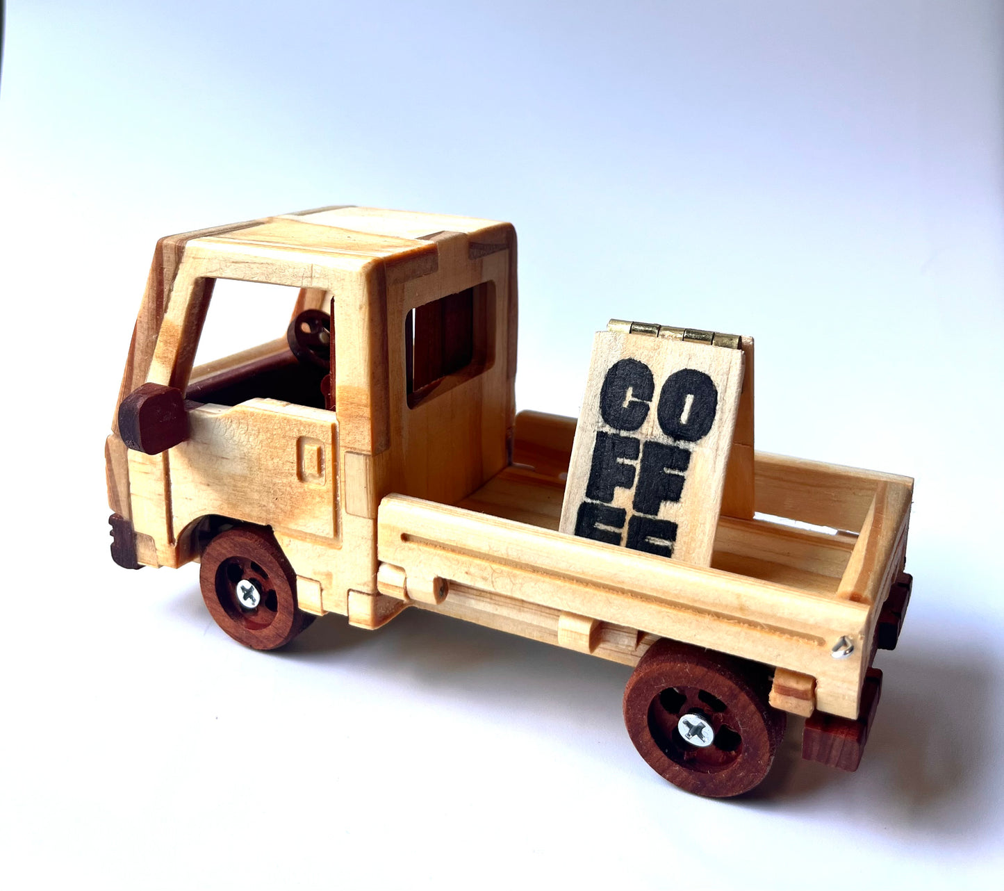 Wooden Kei Truck