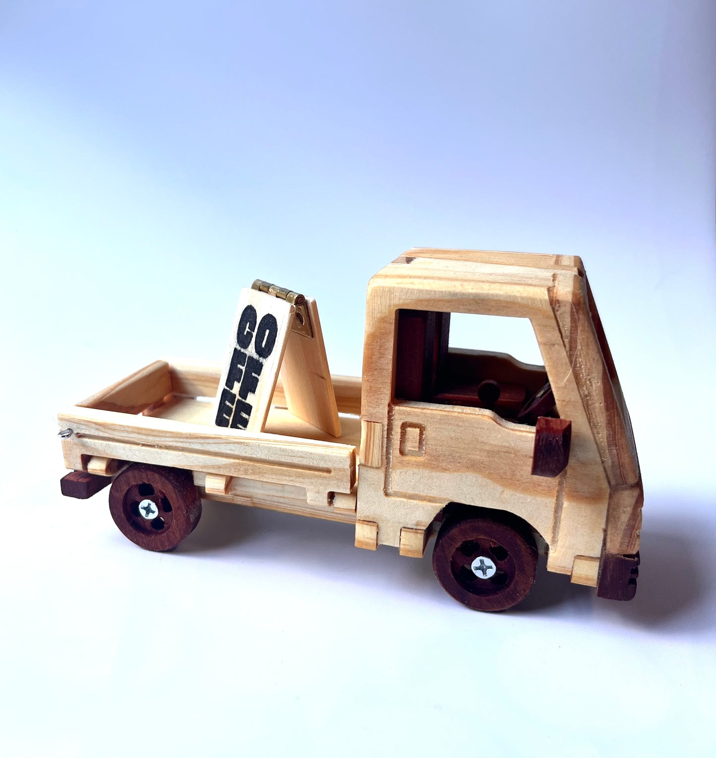 Wooden Kei Truck